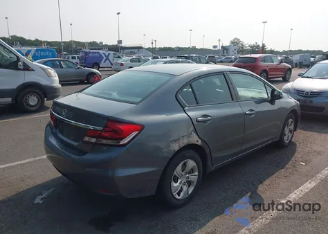 2013 Honda Civic Lx z USA, uszkodzony, nr VIN 19XFB2F52DE201219
